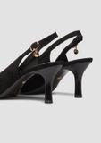 s.Oliver Pumps Dames 2177634 Slingback Zwart 38 EU