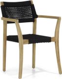 Lifestyle Garden Furniture Dallas Dining Chair Rope Stackable
