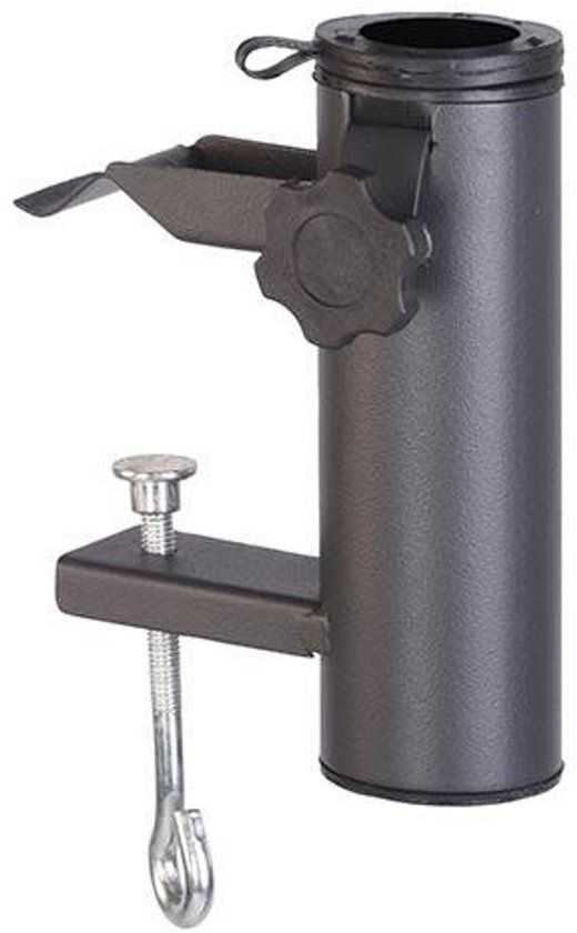 Merkloos Parasol zonwering holder voor balkon Nampook grijs