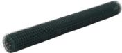 vidaXL Kippengaas 25x1,5 m staal met pvc coating groen