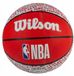 Wilson NBA City Paris Mini Bal - Rouge, Taille 3