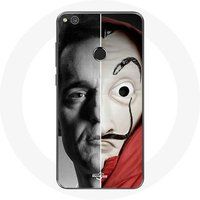 Maniacase Hoesje voor Huawei P8 Lite 2017 La casa de papel Berlijn Split Masker