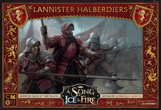 Cool Mini Or Not A Song of Ice and Fire Miniature Game - Lannister Halbediers