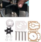 Tohatsu Kit de réparation de turbine pour pompe à eau Remplacement pour M40D M40D2 M50D M50D2 Moteur hors-bord 2 temps 3C8873223M 3C8873220