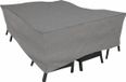 Eurotrail Waterdichte Hoes Voor Tuintafel met Stoelen, Cantonic 300x175x100cm, Grijs