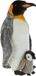 Ravensden Koningspinguin knuffel met kuiken - 50 cm - pluche pinguins