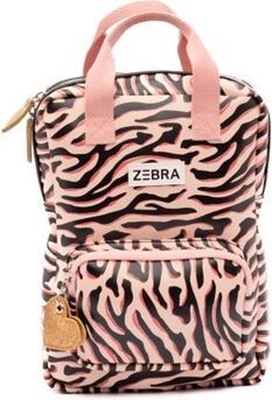 Zebra Trends Rugzak (S) - Zebra Stripes Pink