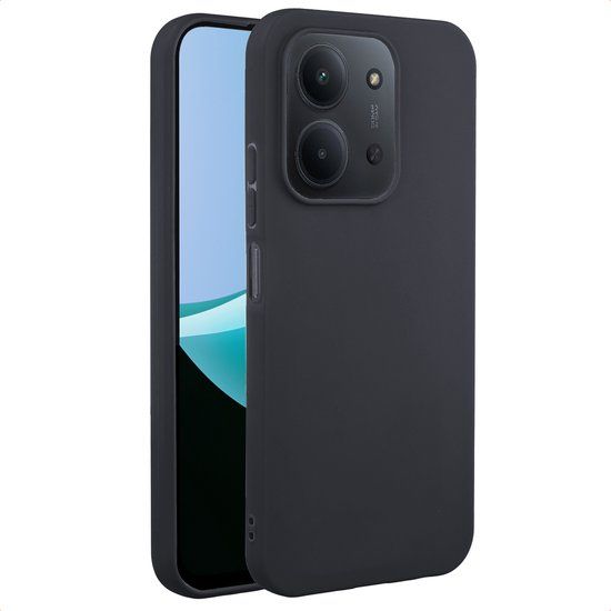 imoshion Color Backcover - Geschikt voor Xiaomi Redmi 15C (5G) - Zwart