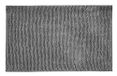 WENKO Badmat chenille, wasbaar, anti-slip mat voor een veilige stand in de badkamer, zachte hoogpolige badmat van 100% polyester, sneldrogend en hygiënisch, 50 x 80 cm, antraciet