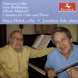 Sonic Rendezvous Centaur Records 3 Sonatas For Cello And Piano