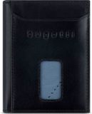 Bugatti Secure Slim Portemonnee RFID-bescherming Leer 8 cm - Unisex - Staand formaat - Zwart