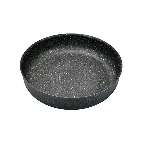 Moneta Etnea taartvorm van aluminium met antiaanbaklaag in steenlook, zwart, 24 cm
