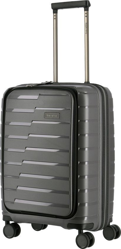 Travelite Air Base Trolley Koffer - 55 cm - Grijs