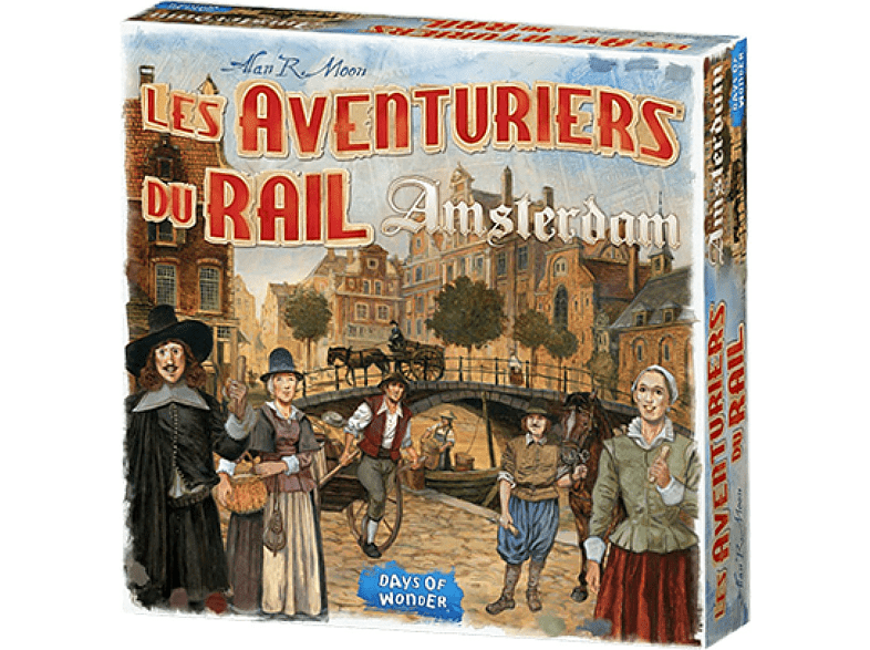 Days of Wonder AVENTURIERS DU RAIL - AMSTERDAM 1650 FR