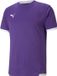 Puma Teamliga Shirt Korte Mouw Kinderen - Paars / Wit | Maat: 128