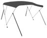 StarTech Bimini-dak voor boot - Zonnedak met 3 steunbalken - 183x160x137 cm - Waterdicht en UV-bestendig - Robuuste constructie - Olijfgroen