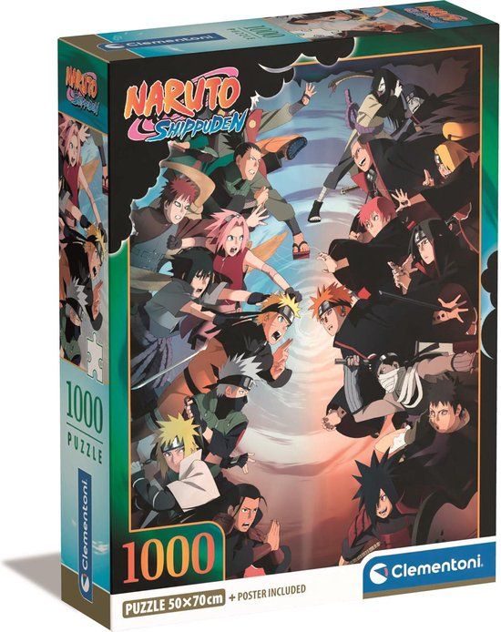 Clementoni Naruto 1000 Compact PC Puzzle 2