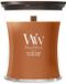 WoodWick Hourglass - Saffron Smoke - Medium Geurkaars - 60 branduren