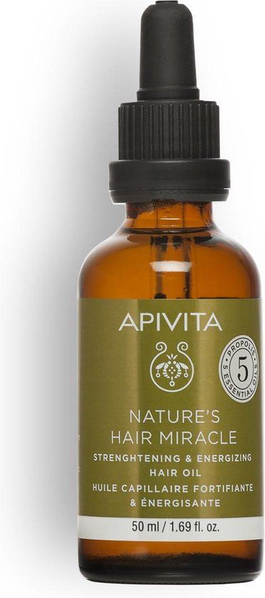 Apivita Nature's Hair Miracle Pre-Shampoo Oil - 50ml
