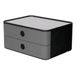 HAN smart-box - ALLISON - 2 tiroirs - empilable - gris granit - HA-1120-19