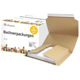 Infowerk Book Packaging, DIN A4, Shipping Packaging, Unprinted, 25 pieces