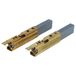 vhbw Lot de 2 balais de charbon de moteur - 6,3 x 11 x 28 mm - Compatible avec les aspirateurs Nilfisk WAP Alto WAP SQ 450-3H, WAP SQ 450-3M