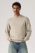Levi's Heren Sweater Maat L Beige Lange Mouw Ronde Hals Effen Polyester