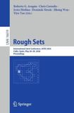 Rough Sets: International Joint Conference, IJCRS 2026, Cádiz, Spain, May 26–29, 2026, Proceedings
