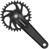 Shimano Fc-ut400 9-11s 55 Mm Cl Crankstel Zilver 165 mm / 32t