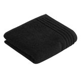 Vossen Serviette Vienna Style Supersoft schwarz 60x110
