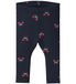 NAME IT Leggings 'NBMRISTMAS JOHN' marine / grün / feuerrot / weiß