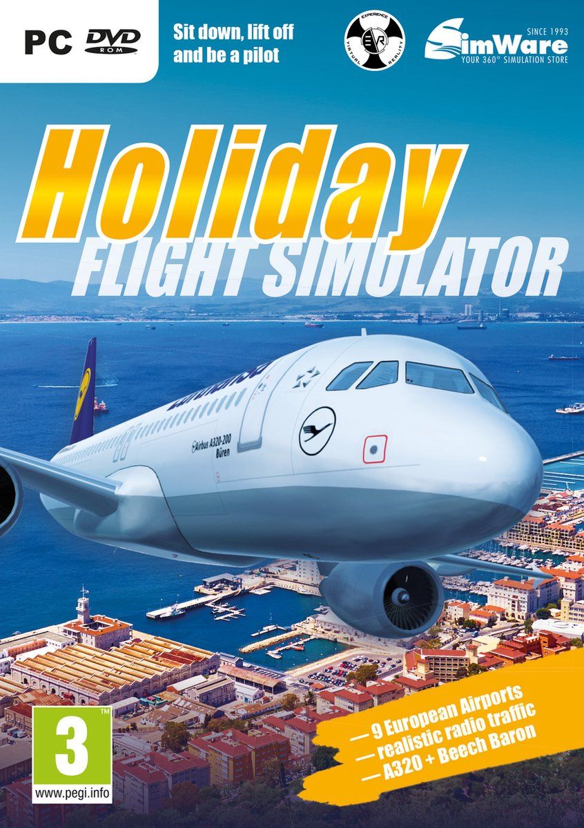 Aerosoft Holiday Flight Simulator - PC Download - 0707943788803