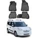 Opel Tapis De Sol Compatible Avec Opel Combo 2010-2018 Caoutchouc Tpe Noir 4x