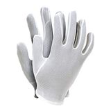 Rnylon8 beschermende handschoenen, wit, maat 8, 12 stuks