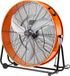VEVOR Trommelventilator Vloerventilator Standventilator 3 Snelheden 220W 88x34x94CM