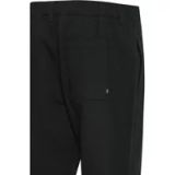 Solid Broek Filip Structure Elas. Zwart Regular Fit Polyester Heren M