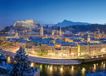 Ravensburger puzzel 12000373 - Salzburger avondsfeer - Puzzel van 1000 stukjes voor volwassenen en kinderen vanaf 14 jaar, stadspuzzel Salzburg