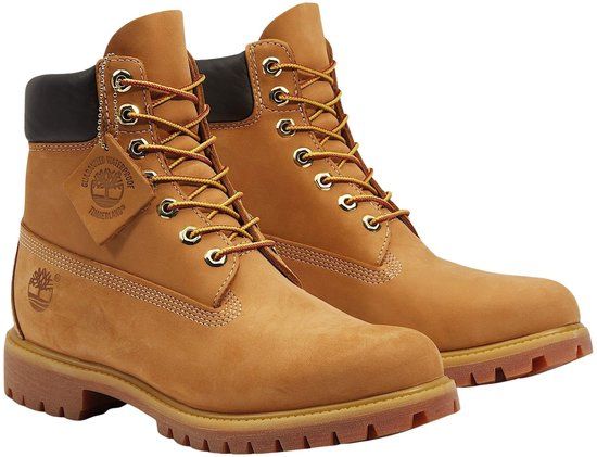 Timberland 6 Inch Premium Boot wheat - Women's Yellow Nubuck Boots - Size 43