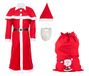 Idena 90128 Kerstmankostuum met geschenkzakje, kerstkostuum