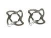 1 Accossato 1 paar voorspanschroeven, zilver met 22 mm binnenzeskant, voor Aprilia Rsv4 Factory Aprc Abs vanaf bouwjaar 2013 tot 2014 (CC 1000)