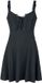 Poizen Industries Malice Dames Mini-jurk - Zwart - M