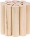 Merkloos / Sans marque Green Harmony Plantenkruk Hout Rond Gedraaid
