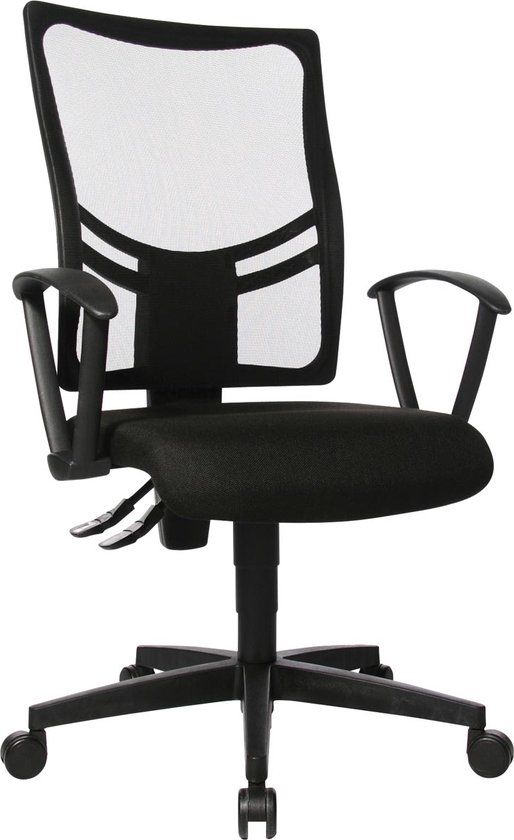 TOPSTAR Net Point 10 Bureaustoel - Zwart/Wit
