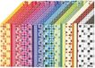 Creotime Patroonpapier A4 21 x 30 cm Multicolor 16 Stuks
