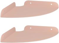 vidaXL Hoek Plank Roze 18 x 18 x 2 cm