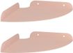 vidaXL Hoek Plank Roze 18 x 18 x 2 cm