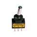 Pilot Pilot Aan/uit schakelaar, 12 V, 20 A, Blauw, LED, LA_45561