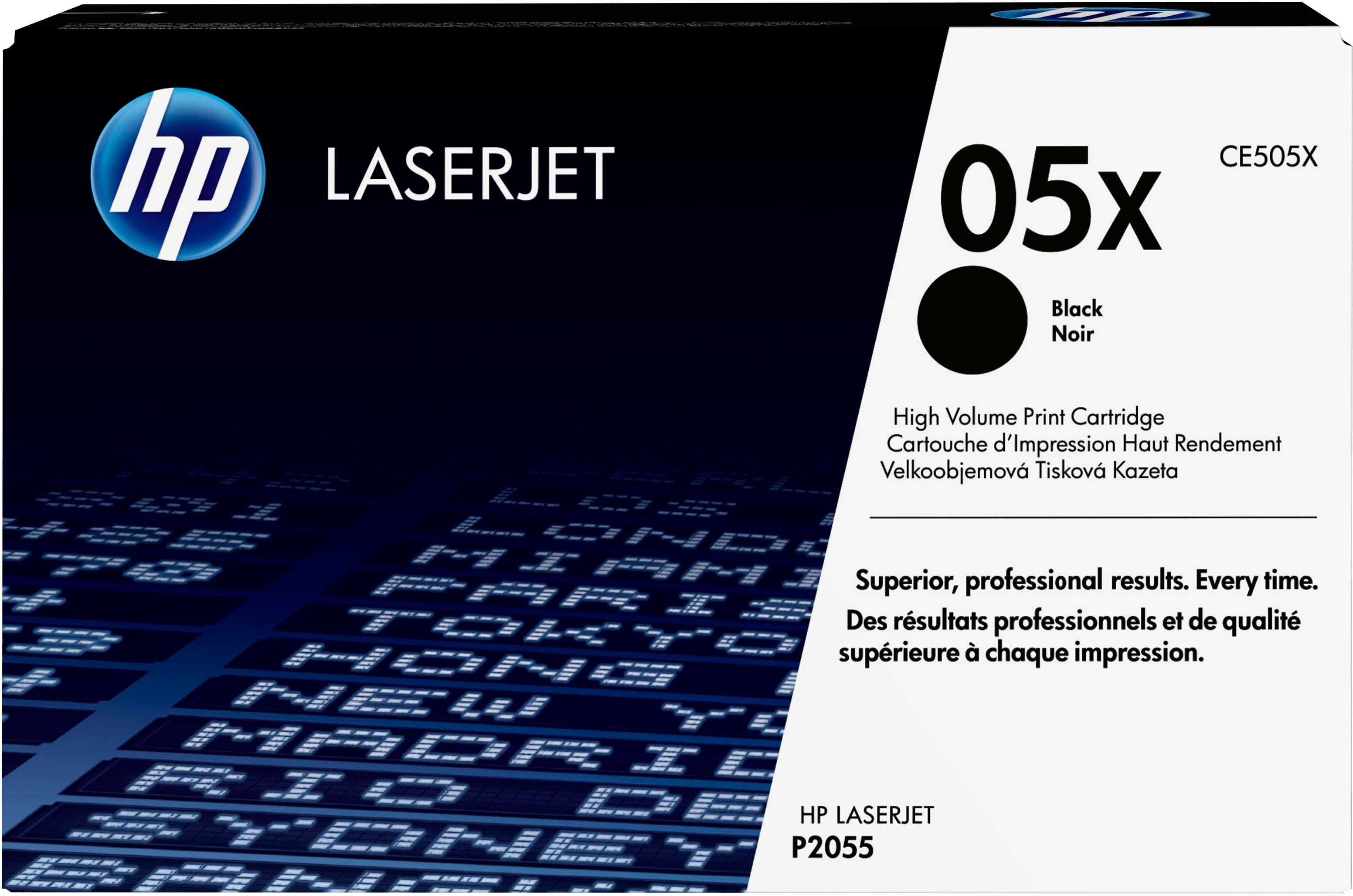 HP 05X originele high-capacity zwarte LaserJet tonercartridge