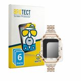 BROTECT - Screenprotector voor fitonyo Smartwatch 1.29" - Folie Beschermfolie matte 6 Stuks