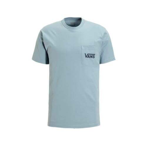 VANS VANS regular fit T-shirt Style 76 Back met printopdruk lichtblauw